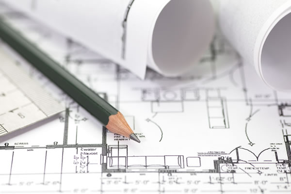 Bendigo Builder House plans and a pencil for a new house and land package in Bendigo