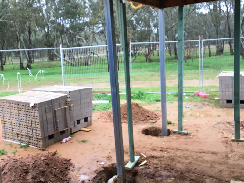 Alfresco views of bushland