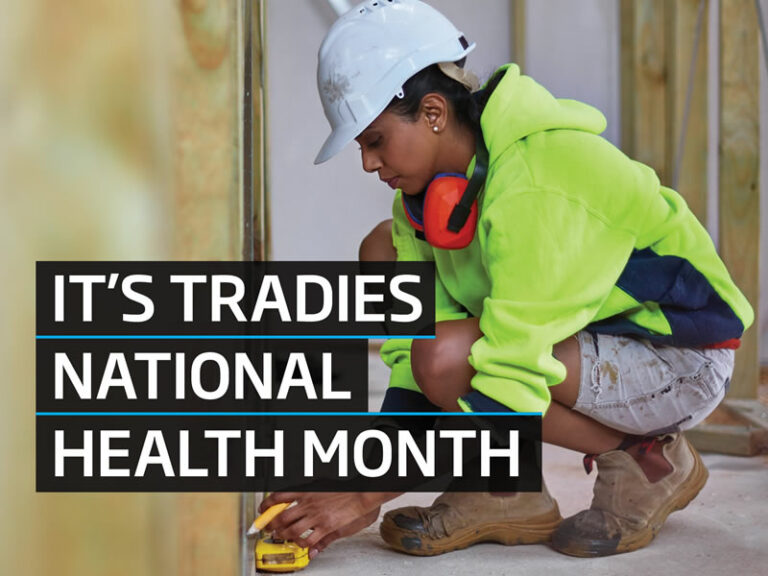 tradies health month